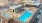 view of a rooftop pool