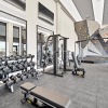 gym with workout equipment